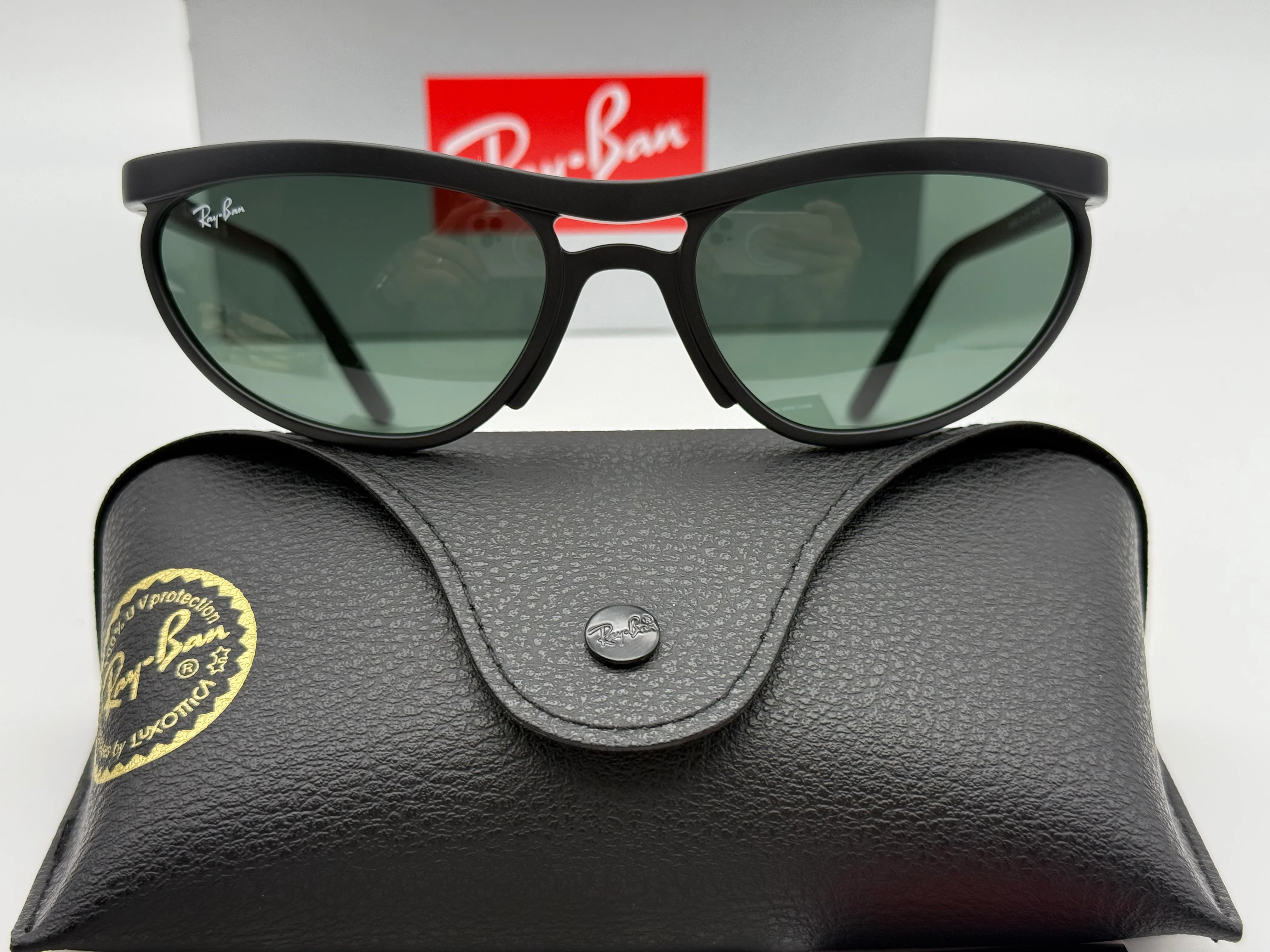 Ray-Ban Predator Liteforce 59mm Sand Black / Dark Green RB 4453 601-S 71 NEW - Image 2