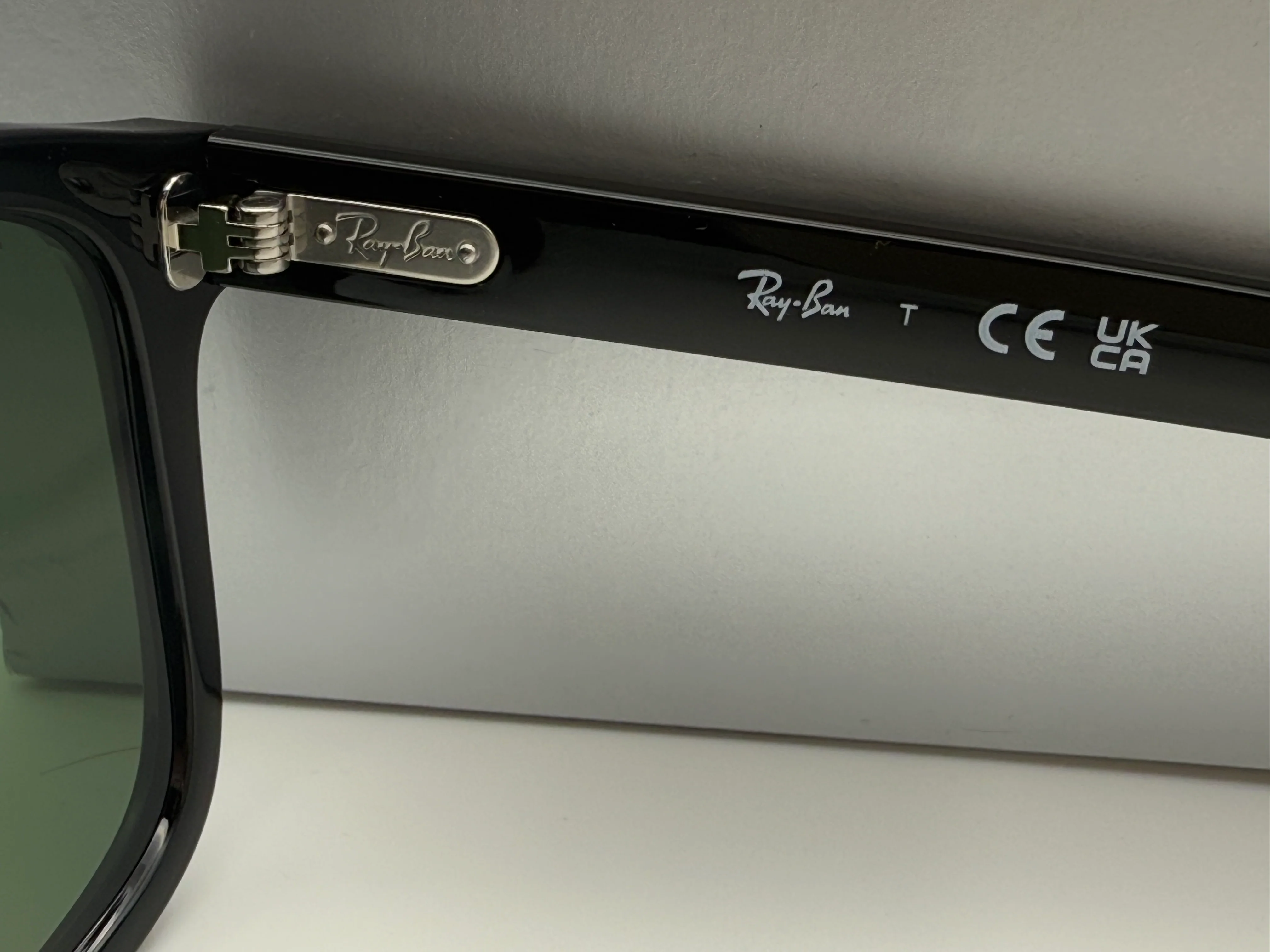 Ray-Ban RB 2213 55mm Black / Green 901 / 31 NEW - Image 5