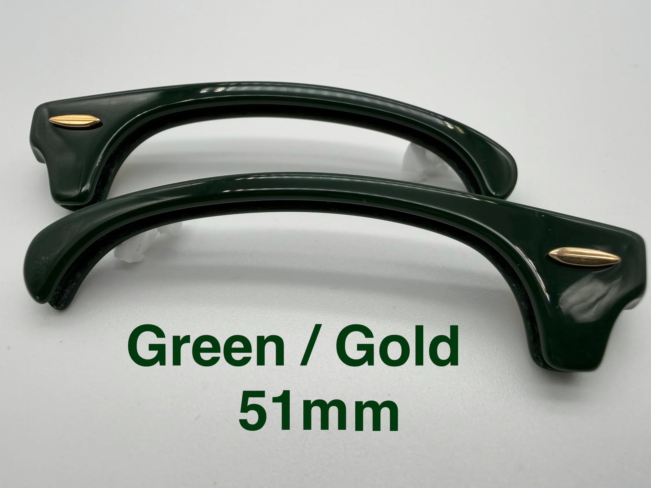 Ray-Ban RB 3016 Clubmaster Green / Gold Front Plastic Browbar Size 51-21mm OEM