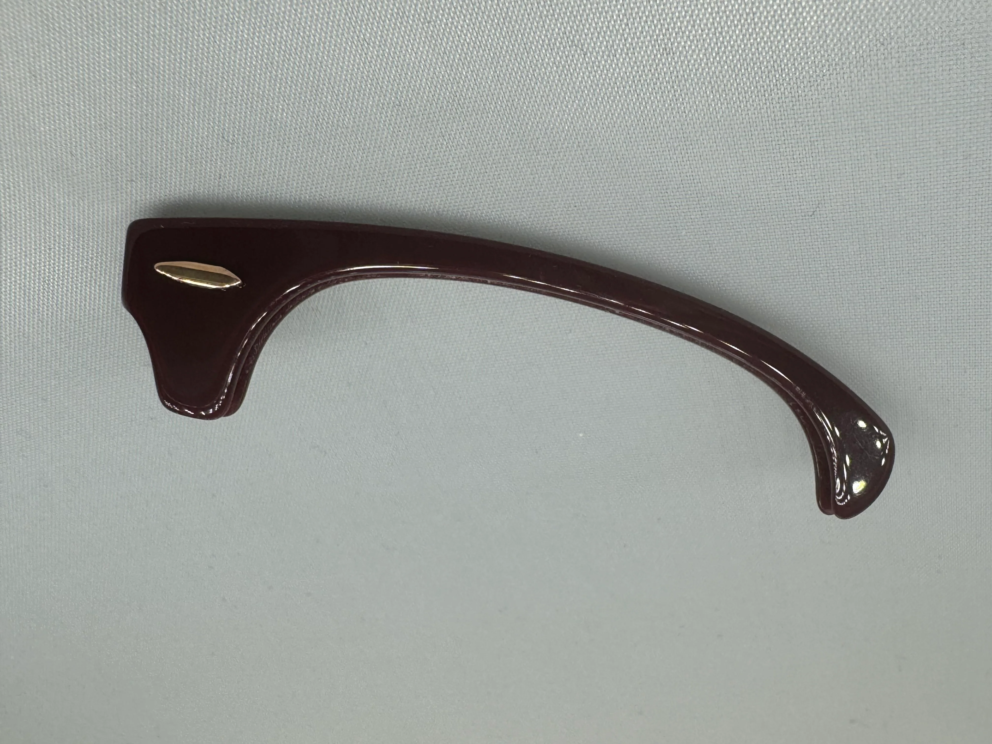 Ray Ban RB 3016 Clubmaster Replacement Rose Gold / Bordeaux Brow Bar Size 51mm - Image 5