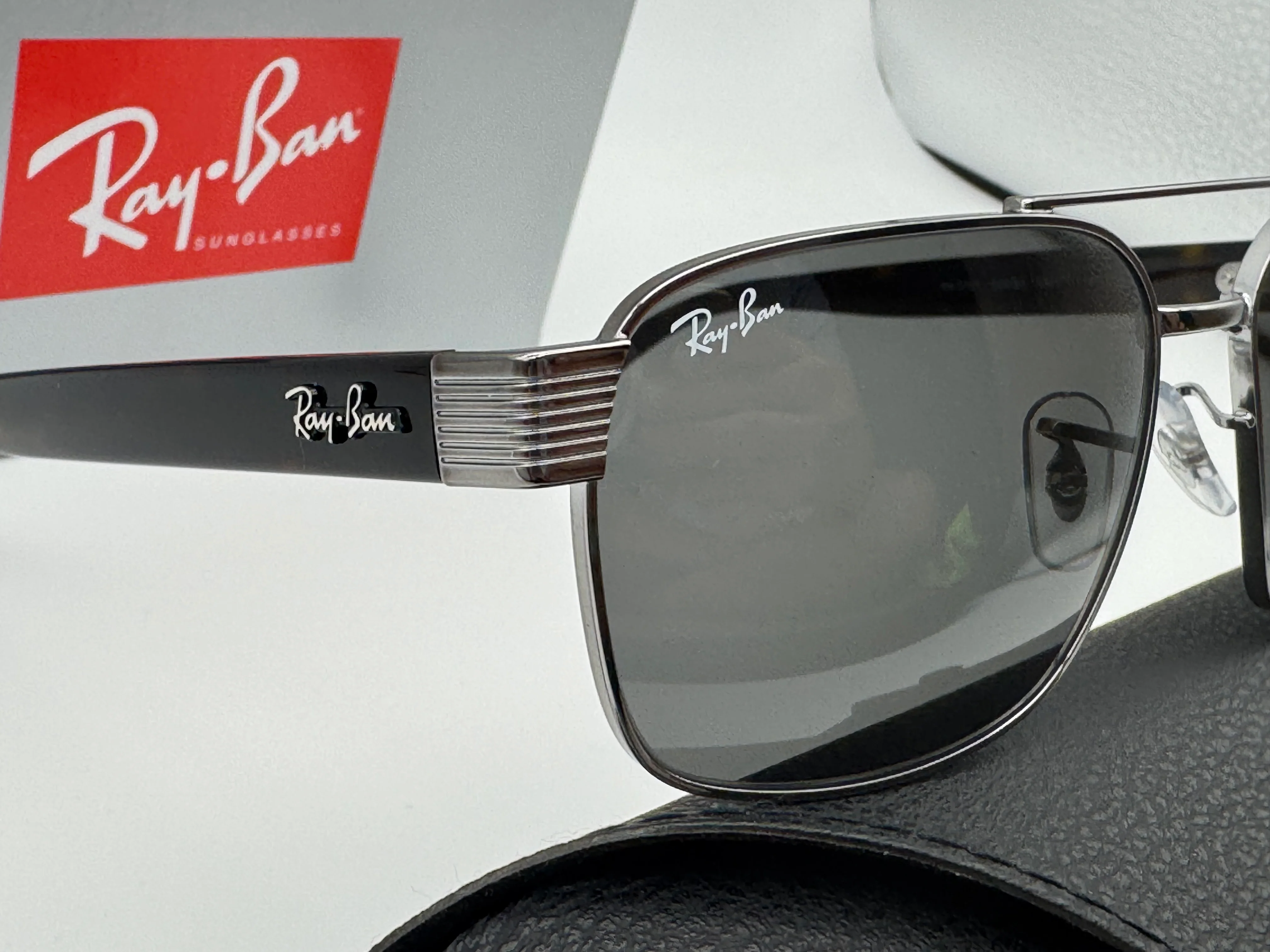Ray-Ban RB 3751 58mm Gunmetal / Dark Gray 004/B1 NEW - Image 6