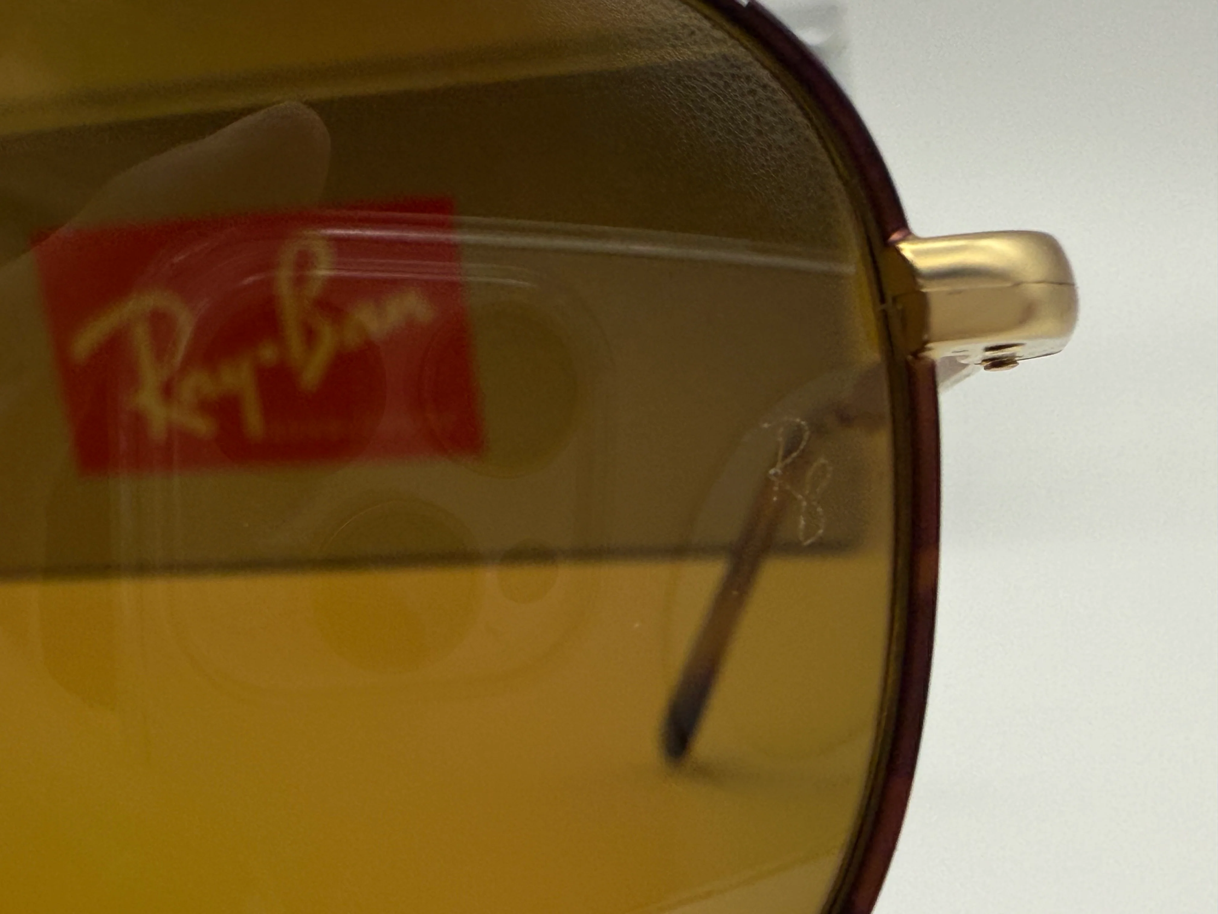 Ray-Ban RB 3754 60mm Matte Havana / Matte Gold - Brown Polarized NEW - Image 9
