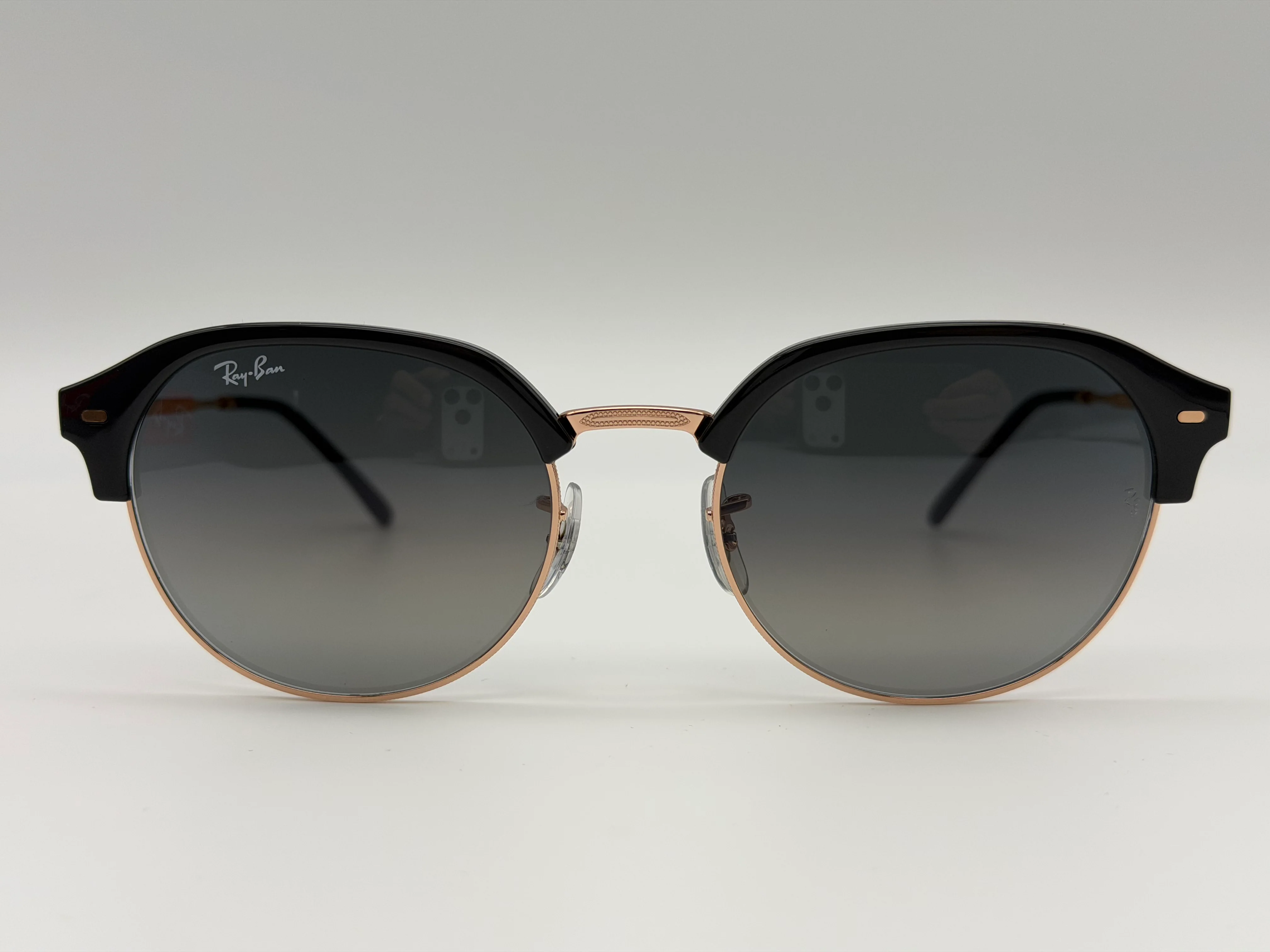 Ray-Ban RB 4429 55mm Dark Gray On Rose Gold / Gray Gradient 672071 NEW - Image 4