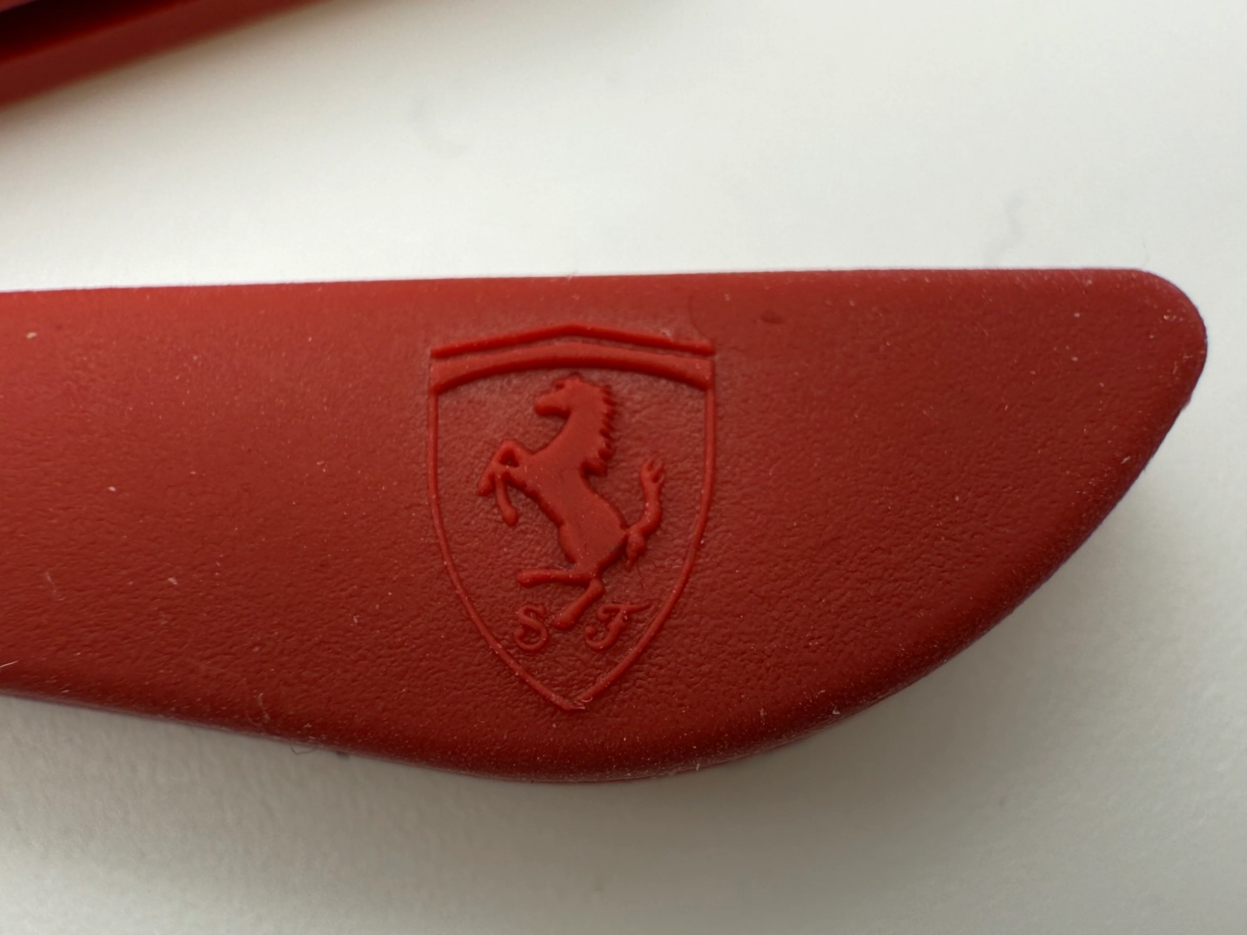 Ray Ban RB4297M RB4195M RB4296M RB4443M RX8144M FERRARI Red End Temple Tip NEW OEM 100% authentic - Image 4