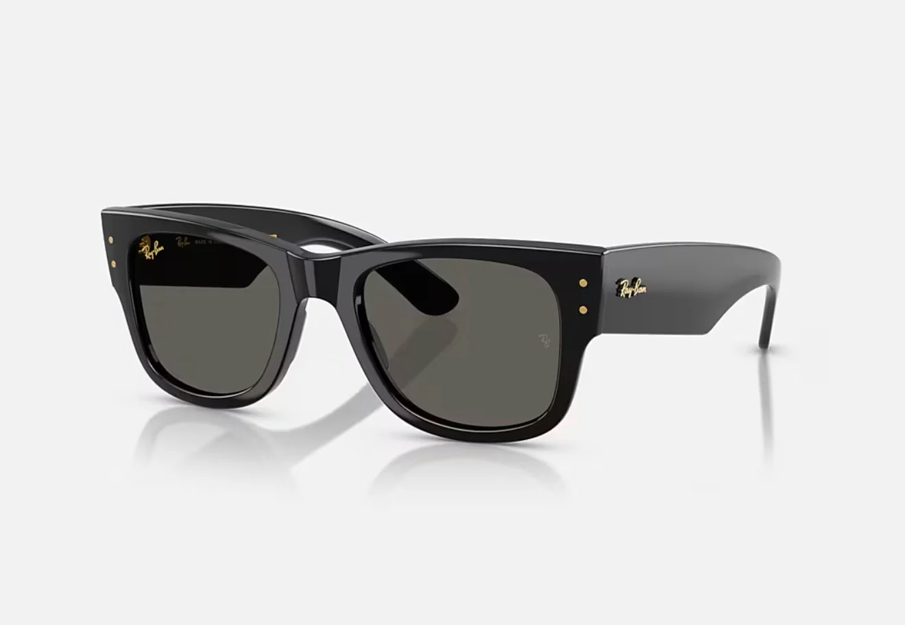 Ray-Ban Wayfarer Puffer ASAP Rocky 50mm Black / Ultra Black 601 / 87 NEW - Image 2