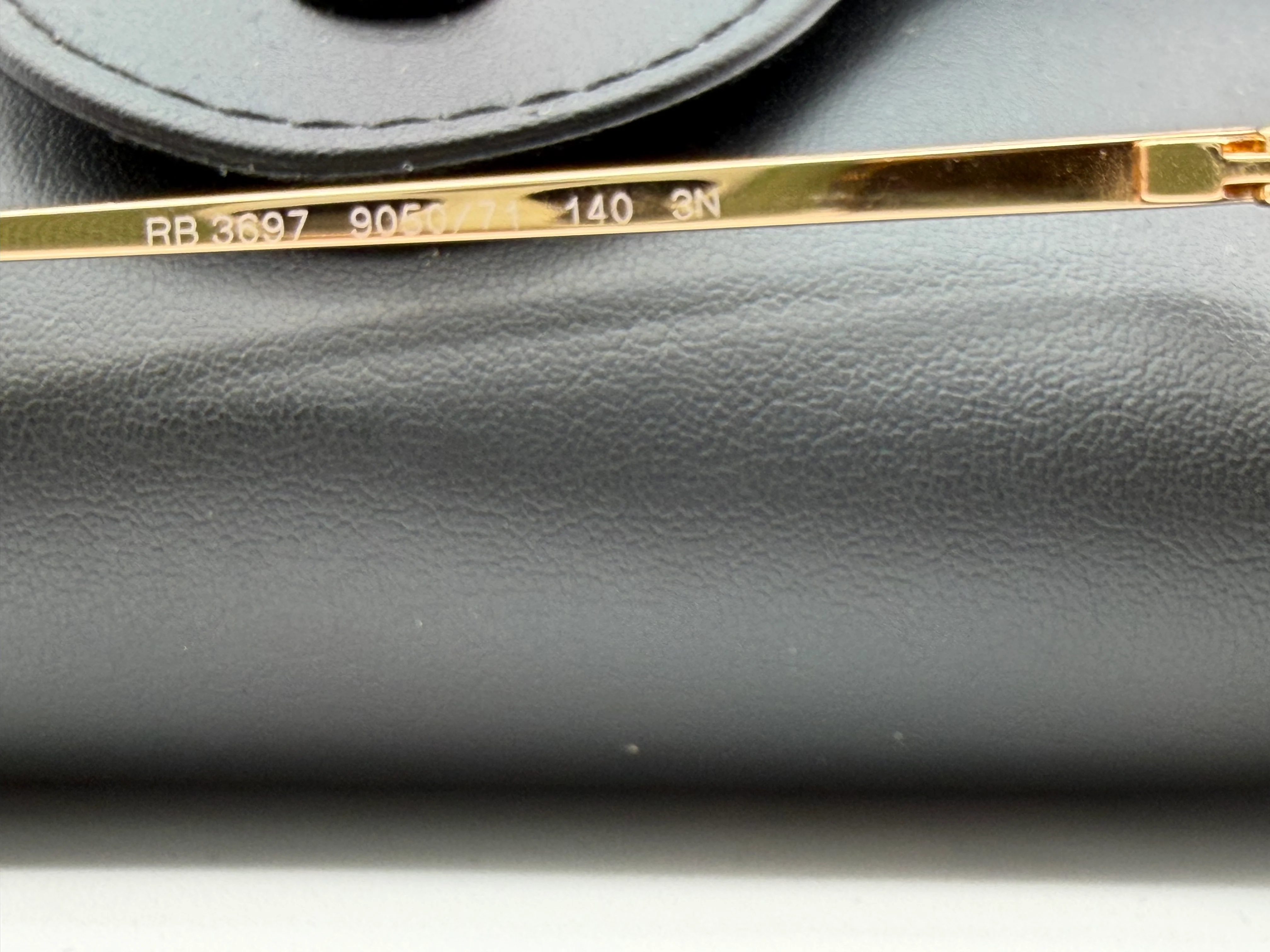 Ray-Ban Wings II RB 3697 Gold / Dark Green 905 / 071 Itlay NEW - Image 13