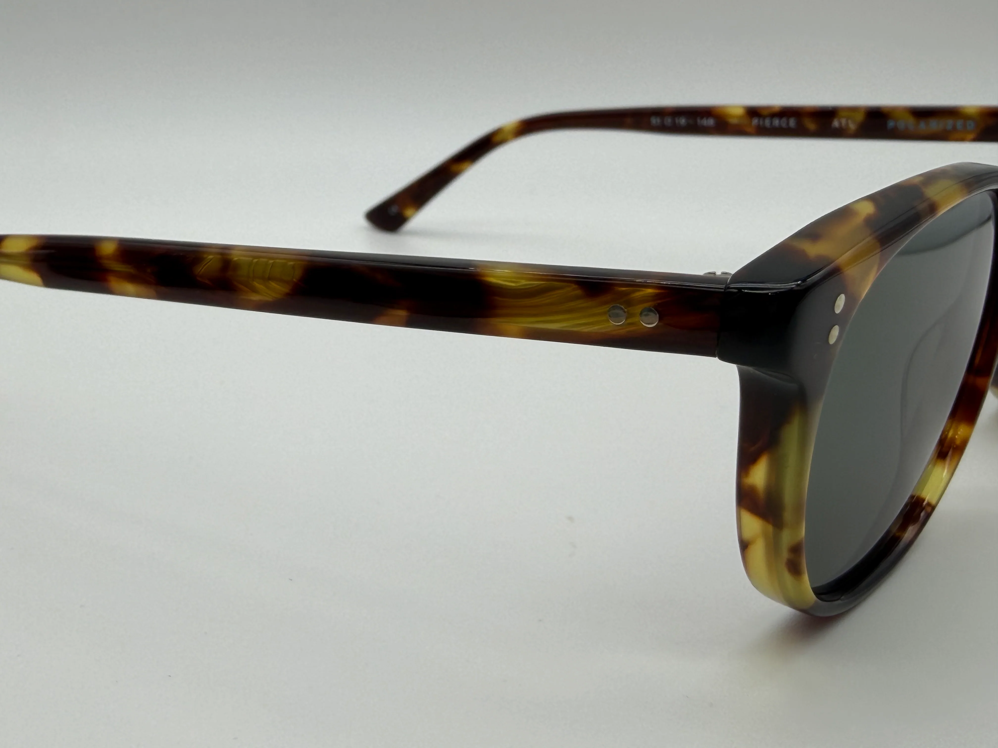 Salt Optics Pierce 51mm G-15 Polarized / Antique Leaves Tortoise Frame Japan NEW - Image 5