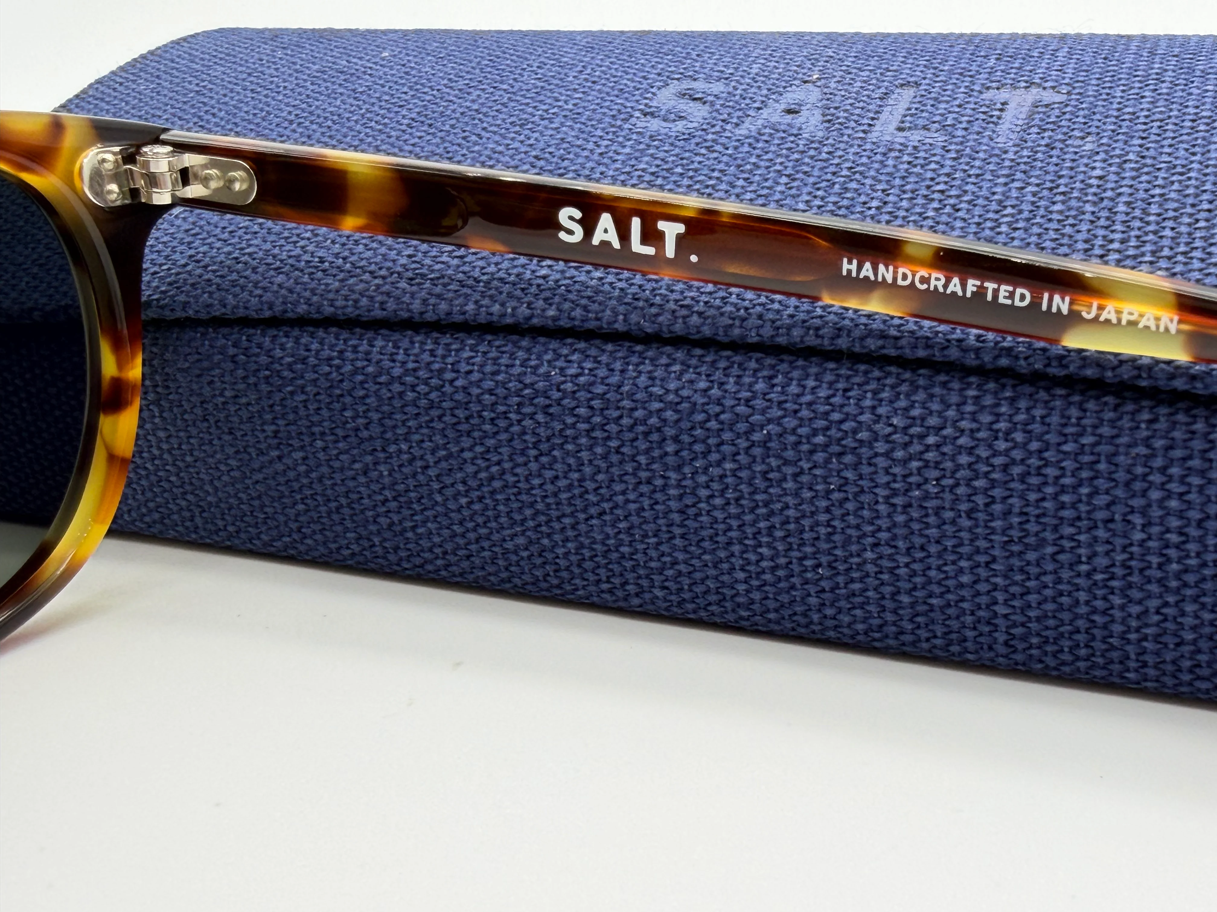Salt Optics Pierce 51mm G-15 Polarized / Antique Leaves Tortoise Frame Japan NEW - Image 7