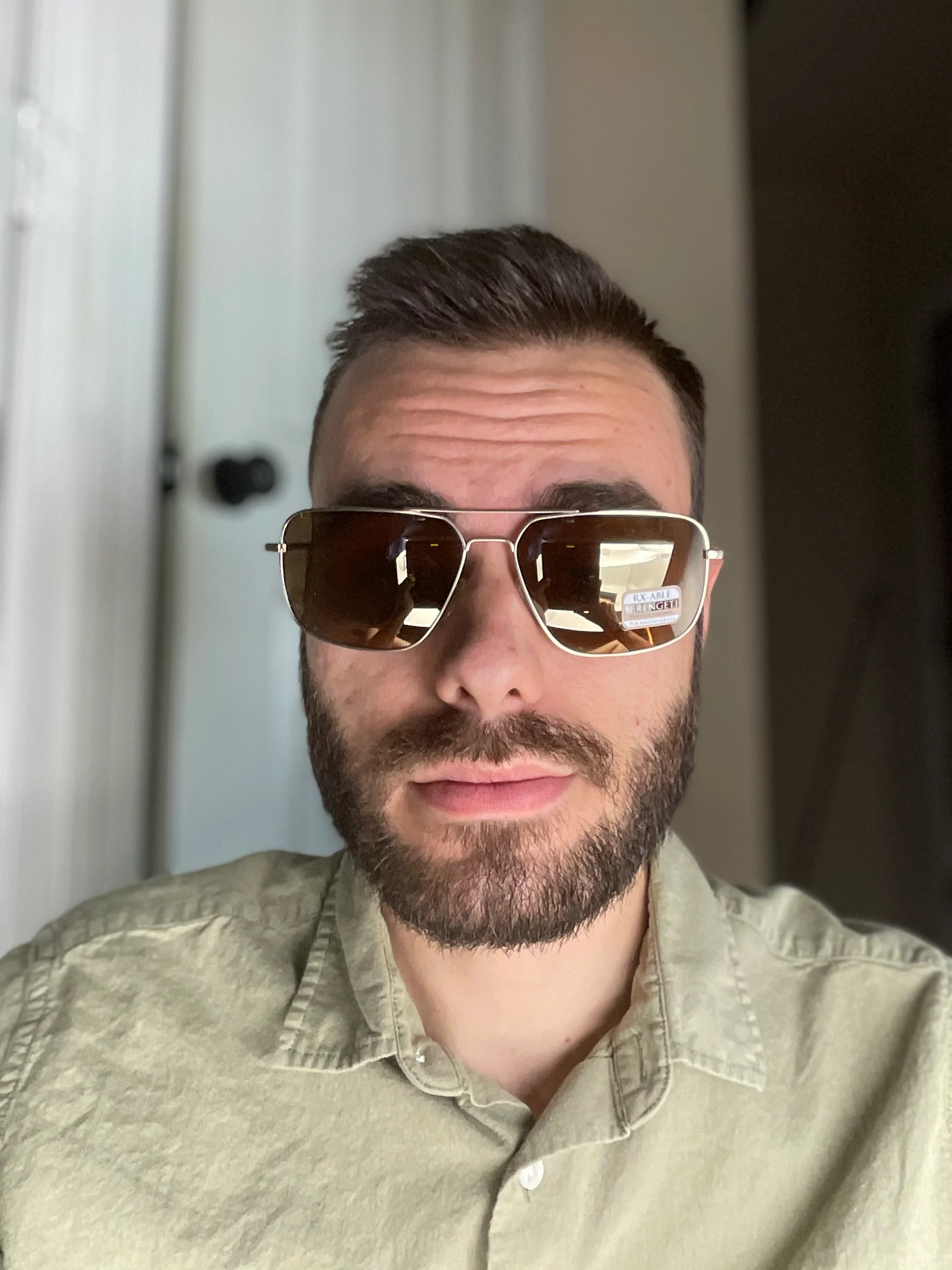 Serengeti Agostino Polarized Drivers Photochromic Glass Soft Gold Lens 8824 Navigator Sunglasses Japan - Image 12