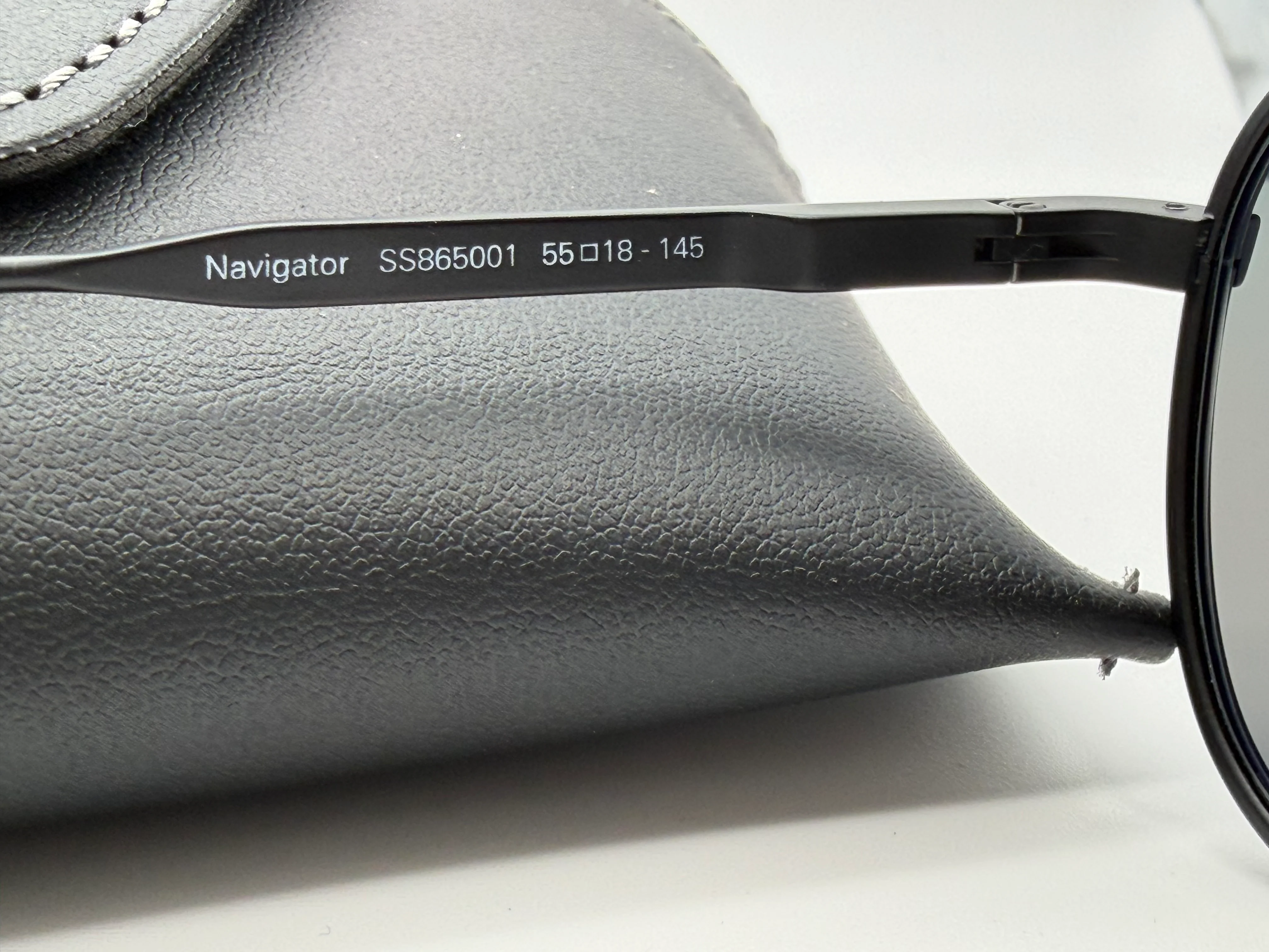 Serengeti Navigator 55mm Matte Black / Onyx Mineral Polarized Photochromic Italy NEW - Image 6