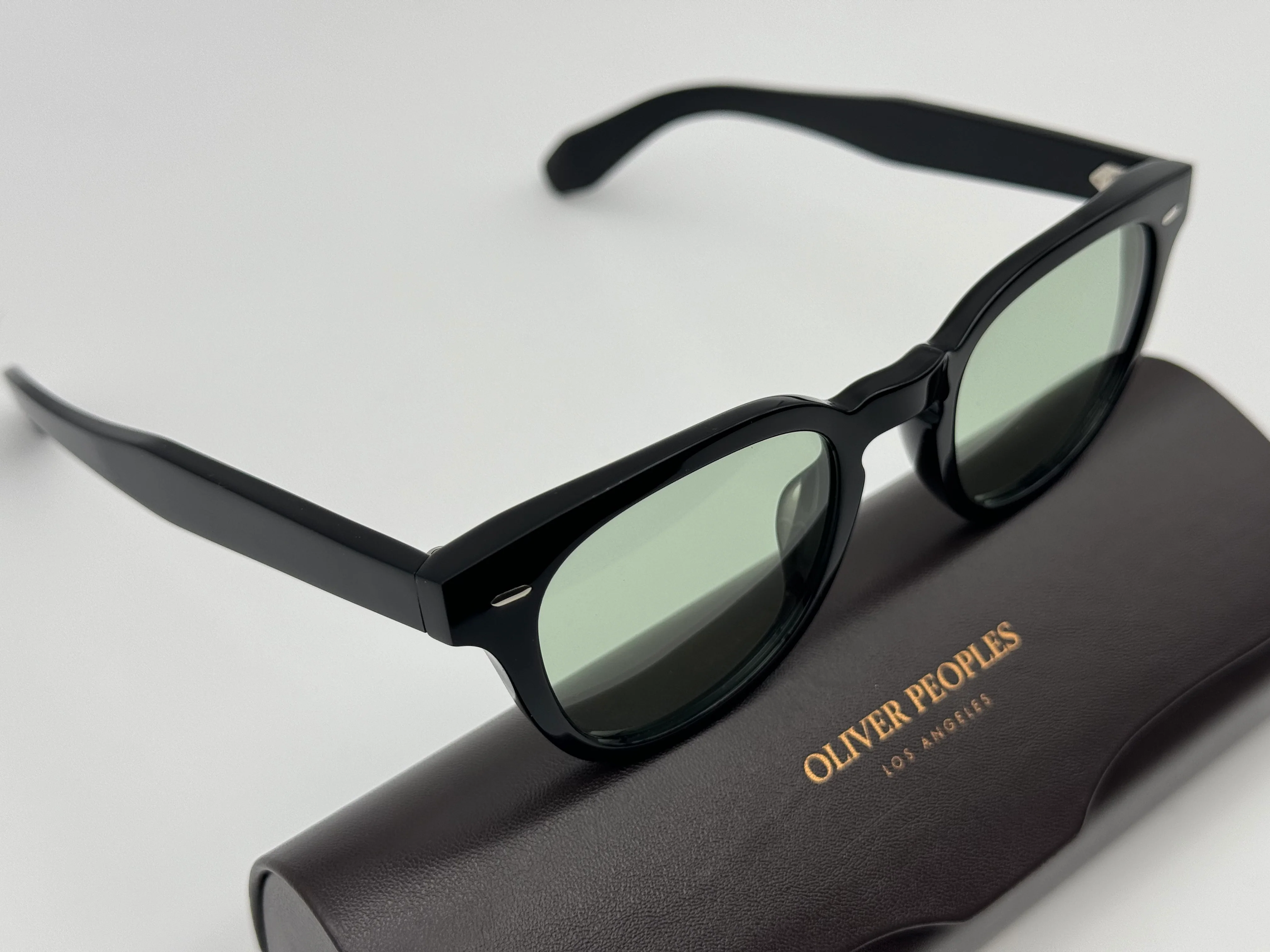 Oliver Peoples N.01 47mm Black / Green Wash OV 5528 U 0Nly Collection - Image 4