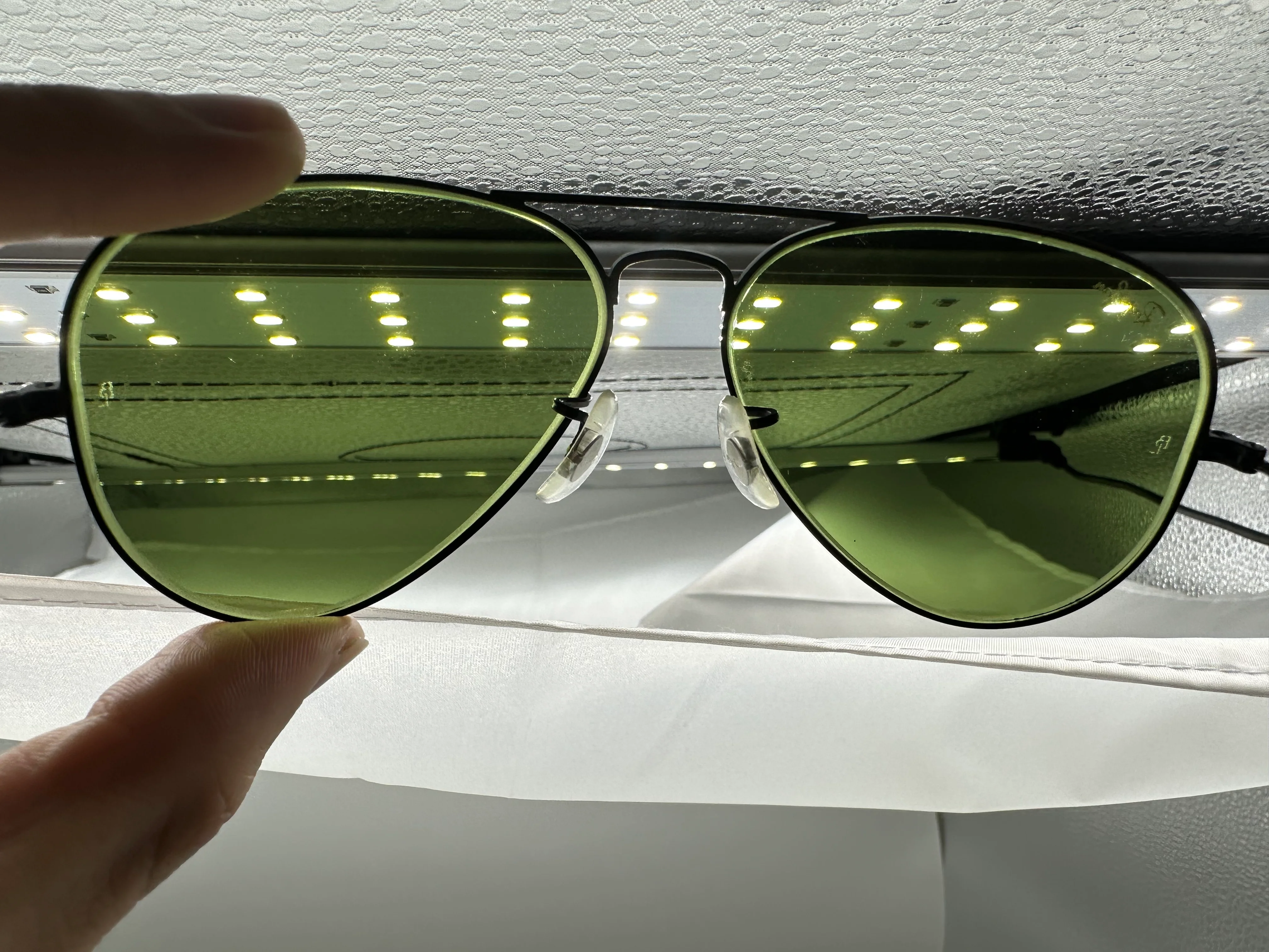 Vintage Ray Ban Aviator Miller High Life B&L 58mm RB 3 Green Lens Black Frames Preowned - Image 9