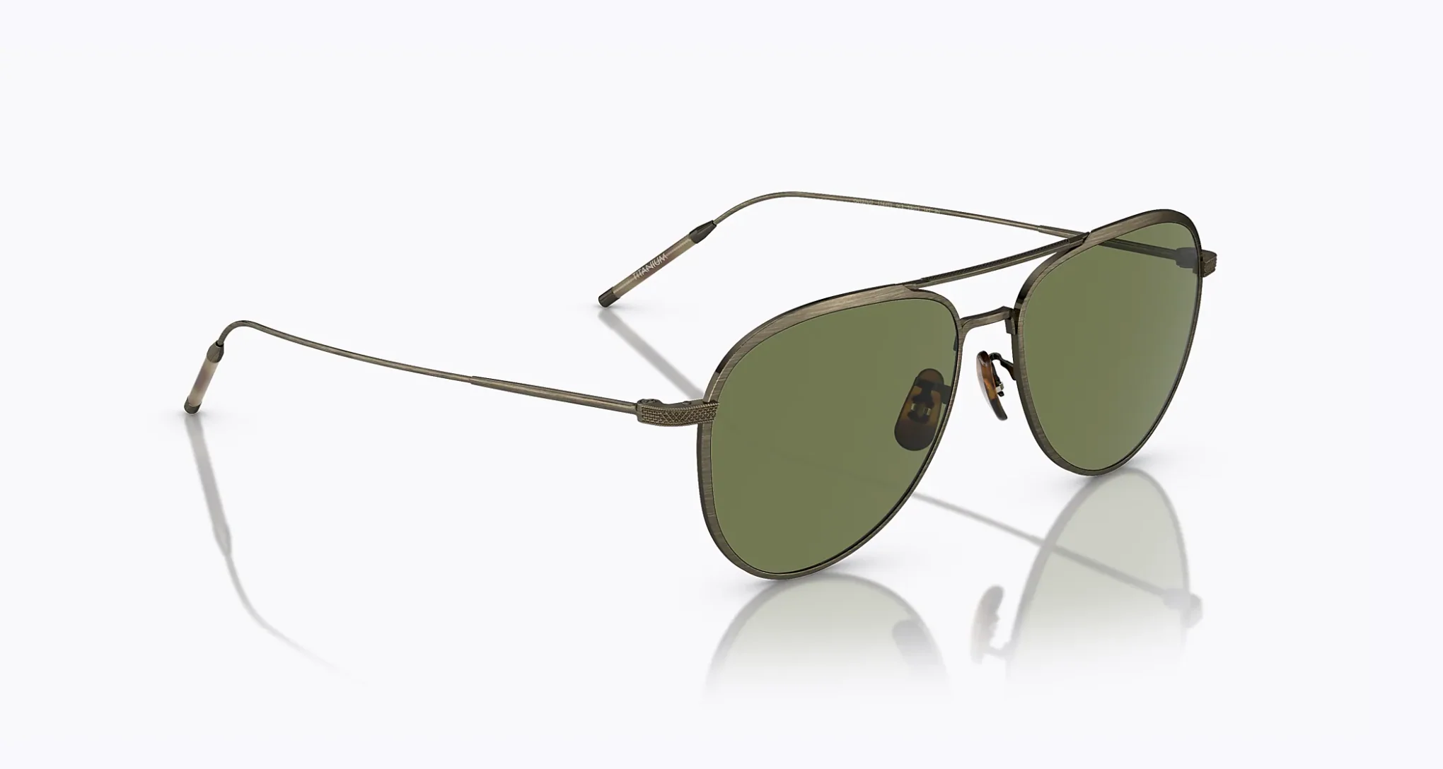 Oliver Peoples TK-3 OV 1276 ST 56mm Antique Gold G-15 528452 Sunglasses - Image 16